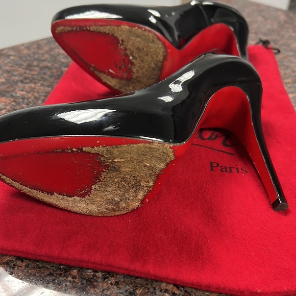 Authentic Christian Louboutin Rolando 120 - Picture 3 of 5